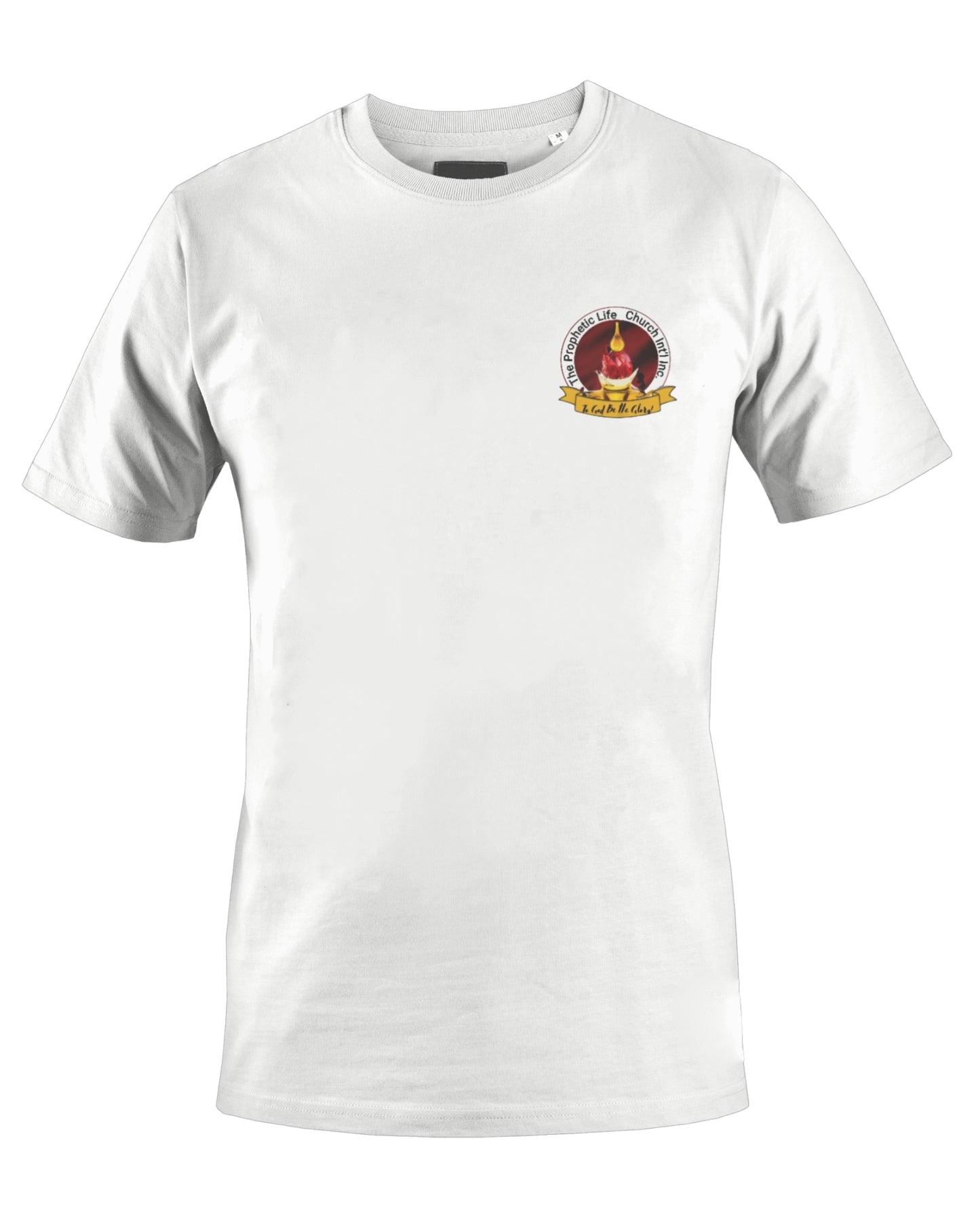 THE PROPHETIC LIFE CHURCH INT'L T-SHIRT (WHITE) - BMS MANGOES MARKETPLACE