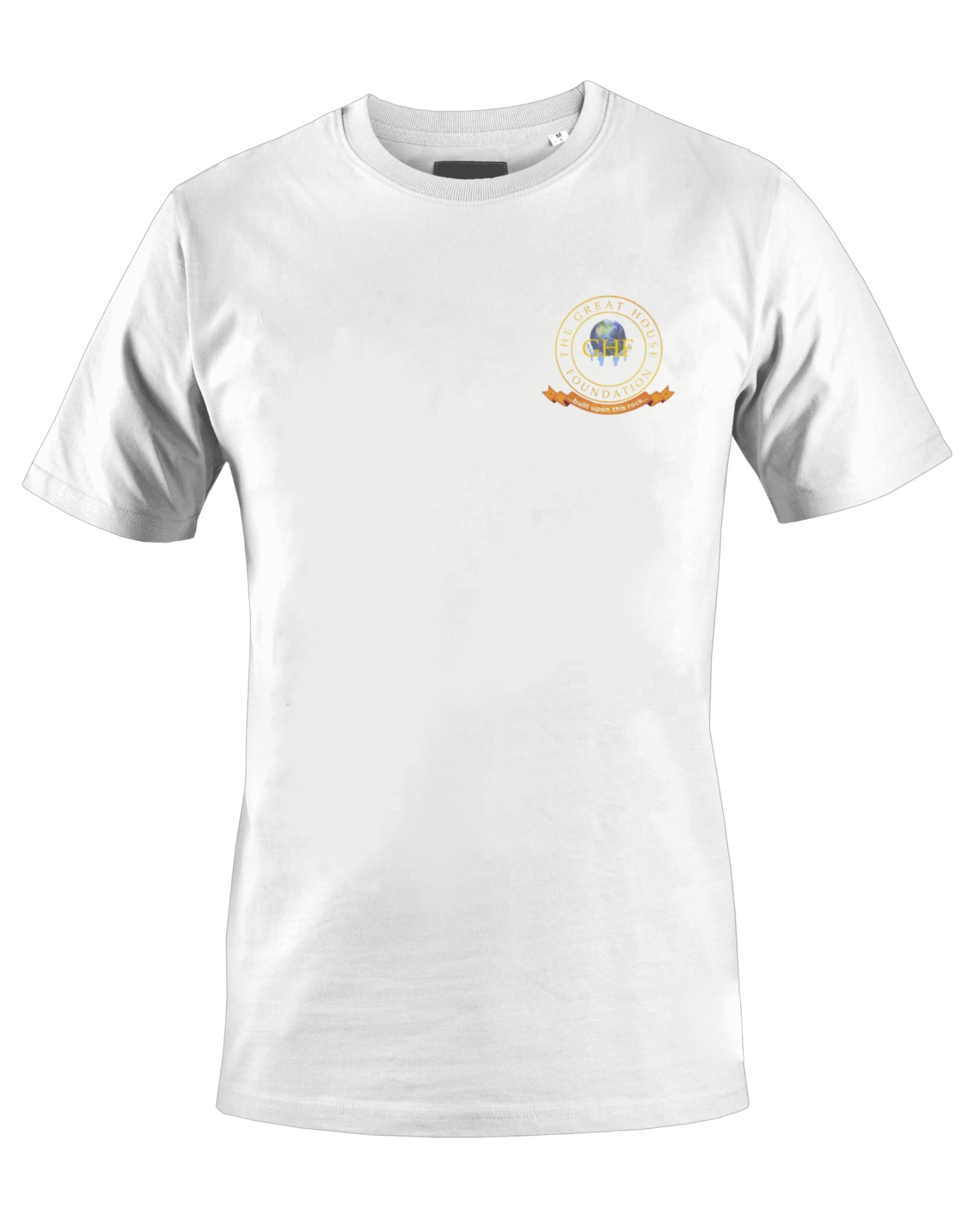 THE GREAT HOUSE FOUNDATION T-SHIRT (WHITE) - BMS MANGOES MARKETPLACE