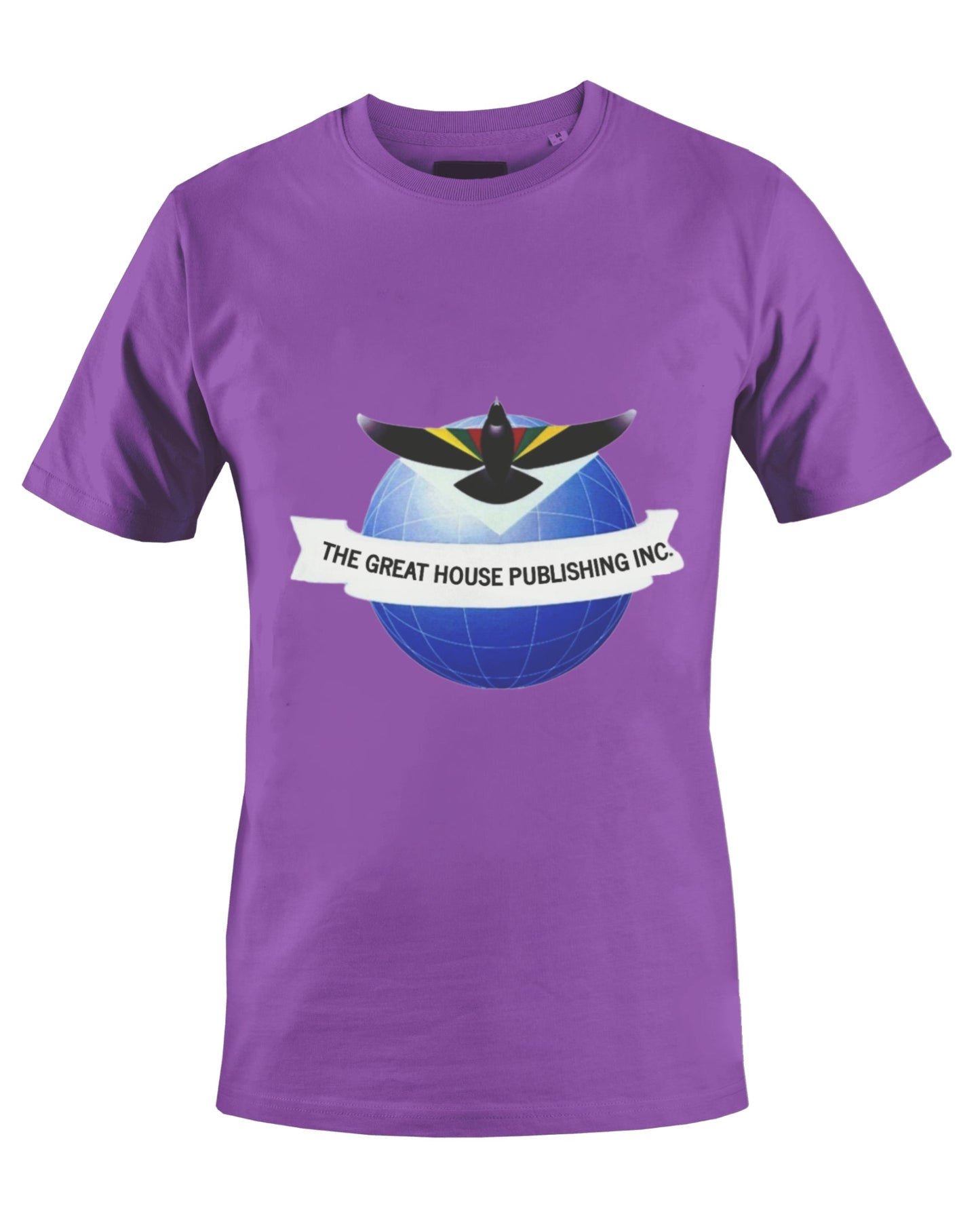 THE GREAT HOUSE PUBLISHING INC. T-SHIRT (PURPLE) - BMS MANGOES MARKETPLACE