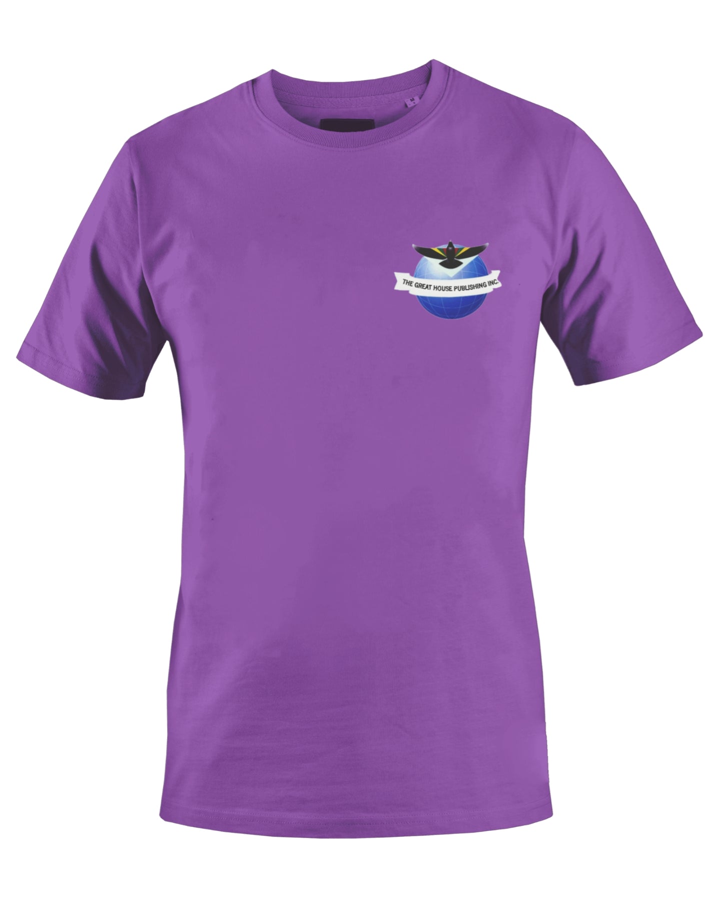 THE GREAT HOUSE PUBLISHING INC. T-SHIRT (PURPLE) - BMS MANGOES MARKETPLACE