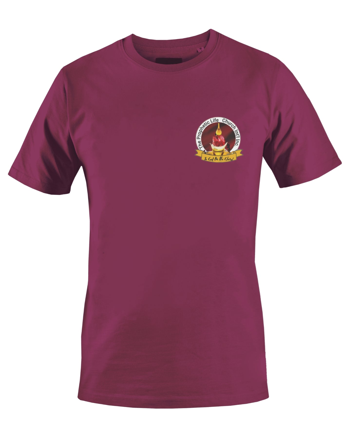 THE PROPHETIC LIFE CHURCH INT'L T-SHIRT (BROWN) - BMS MANGOES MARKETPLACE