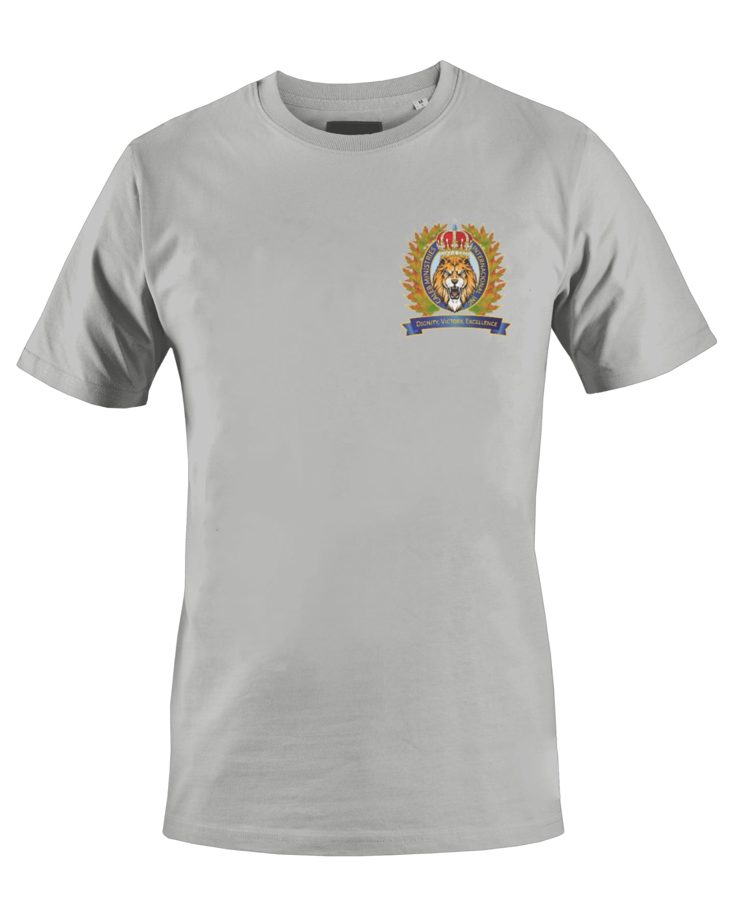 CALEB'S MINISTRIES INT'L INC T-SHIRT (ASH) - BMS MANGOES MARKETPLACE