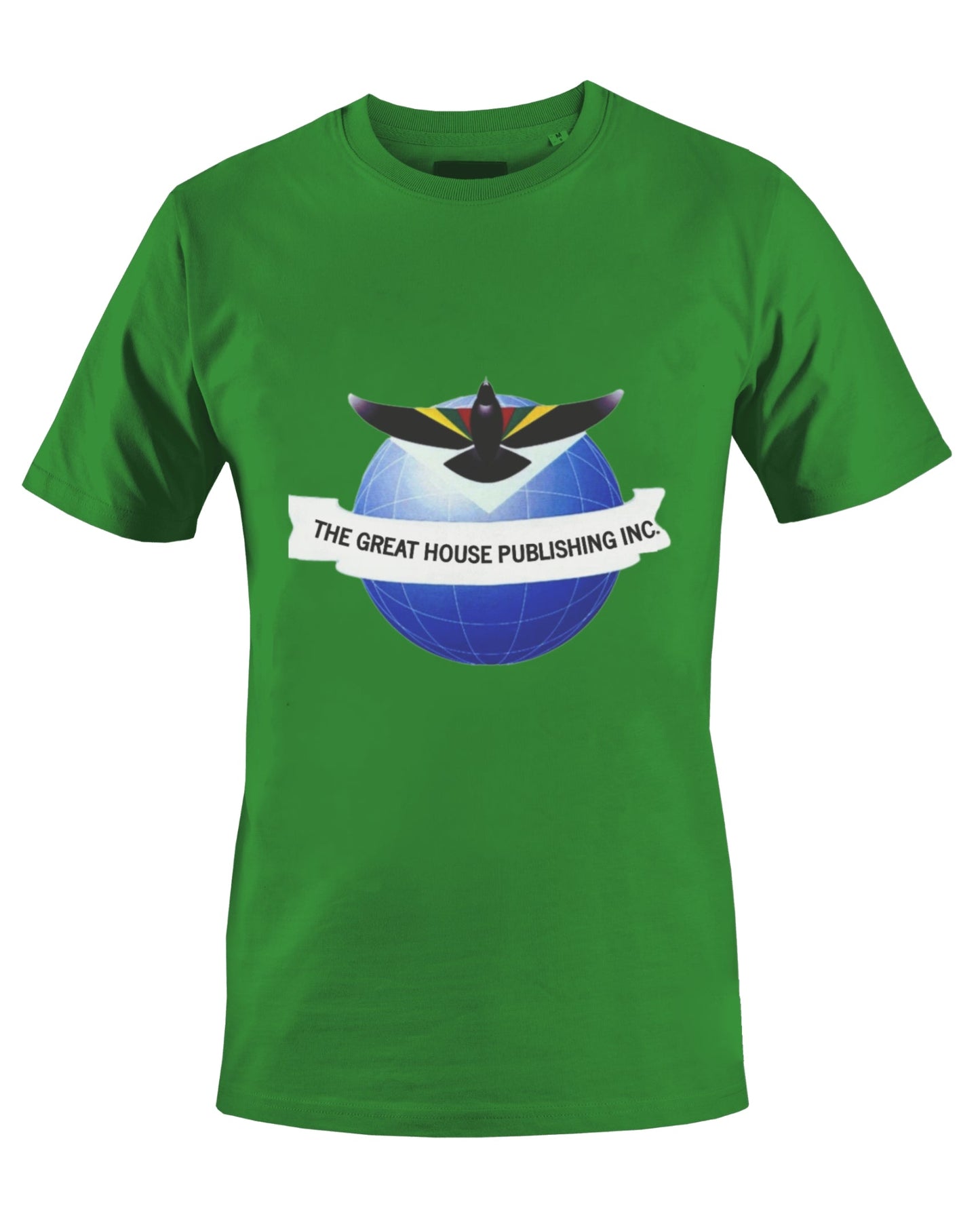 THE GREAT HOUSE PUBLISHING INC. T-SHIRT (GREEN) - BMS MANGOES MARKETPLACE