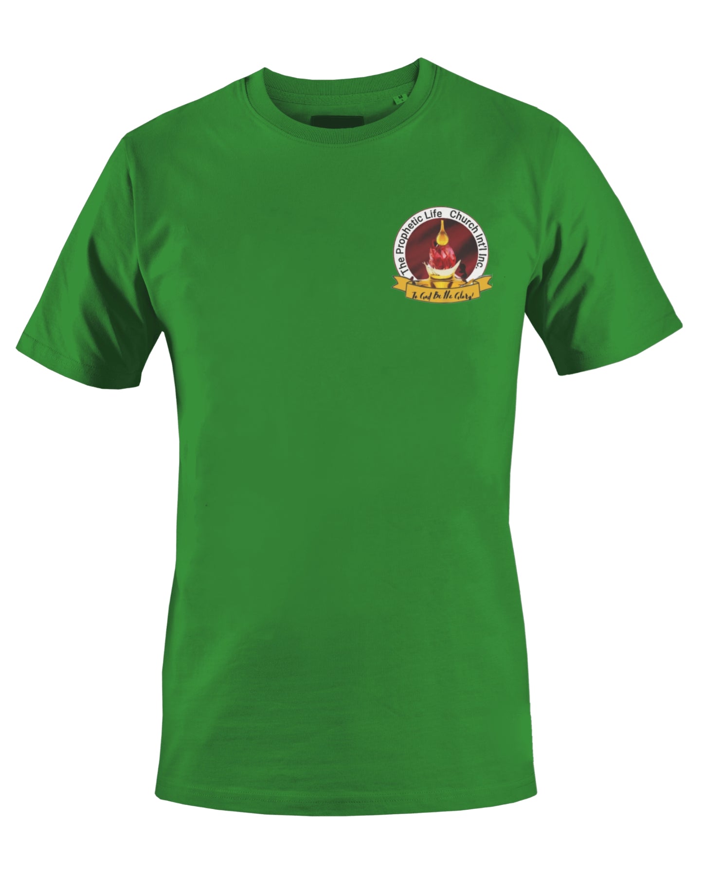THE PROPHETIC LIFE CHURCH INT'L T-SHIRT (GREEN) - BMS MANGOES MARKETPLACE