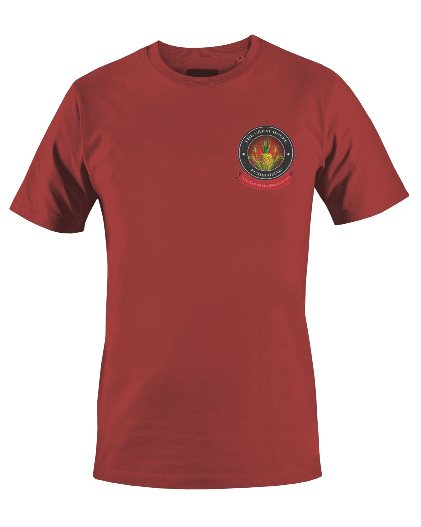 GREAT HOUSE FUND RAISING T-SHIRT (ROUGE) - BMS MANGOES MARKETPLACE