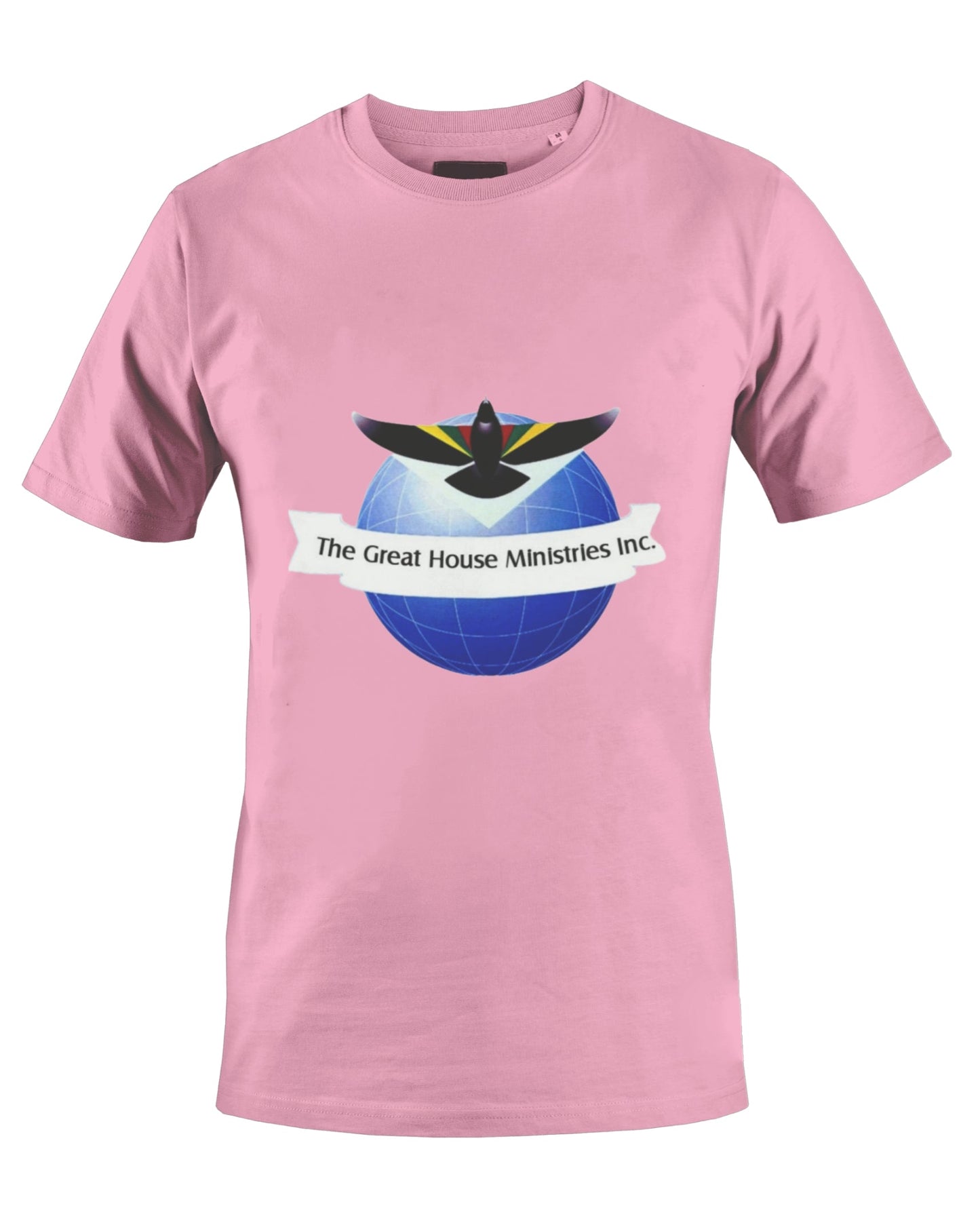 THE GREAT HOUSE MINISTRIES INC. T-SHIRT (PINK) - BMS MANGOES MARKETPLACE