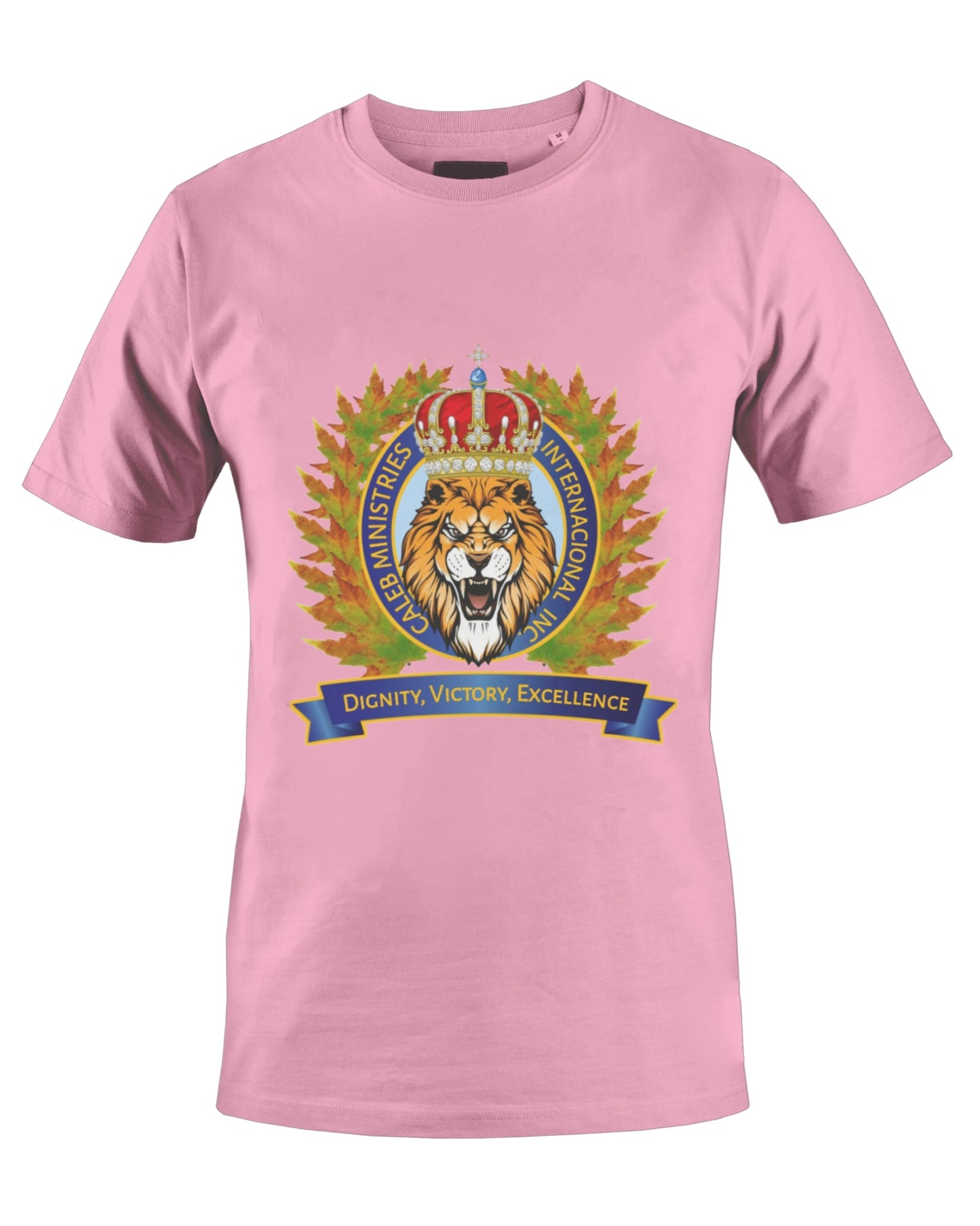 CALEB'S MINISTRIES INT'L INC T-SHIRT (PINK) - BMS MANGOES MARKETPLACE