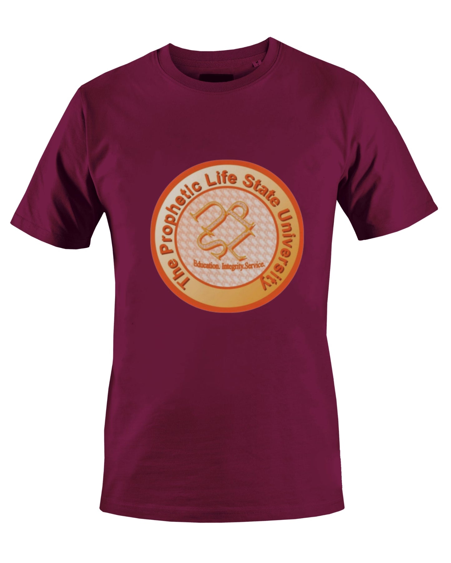 PROPHETIC LIFE STATE UNIVERSITY T-SHIRT (BROWN) - BMS MANGOES MARKETPLACE