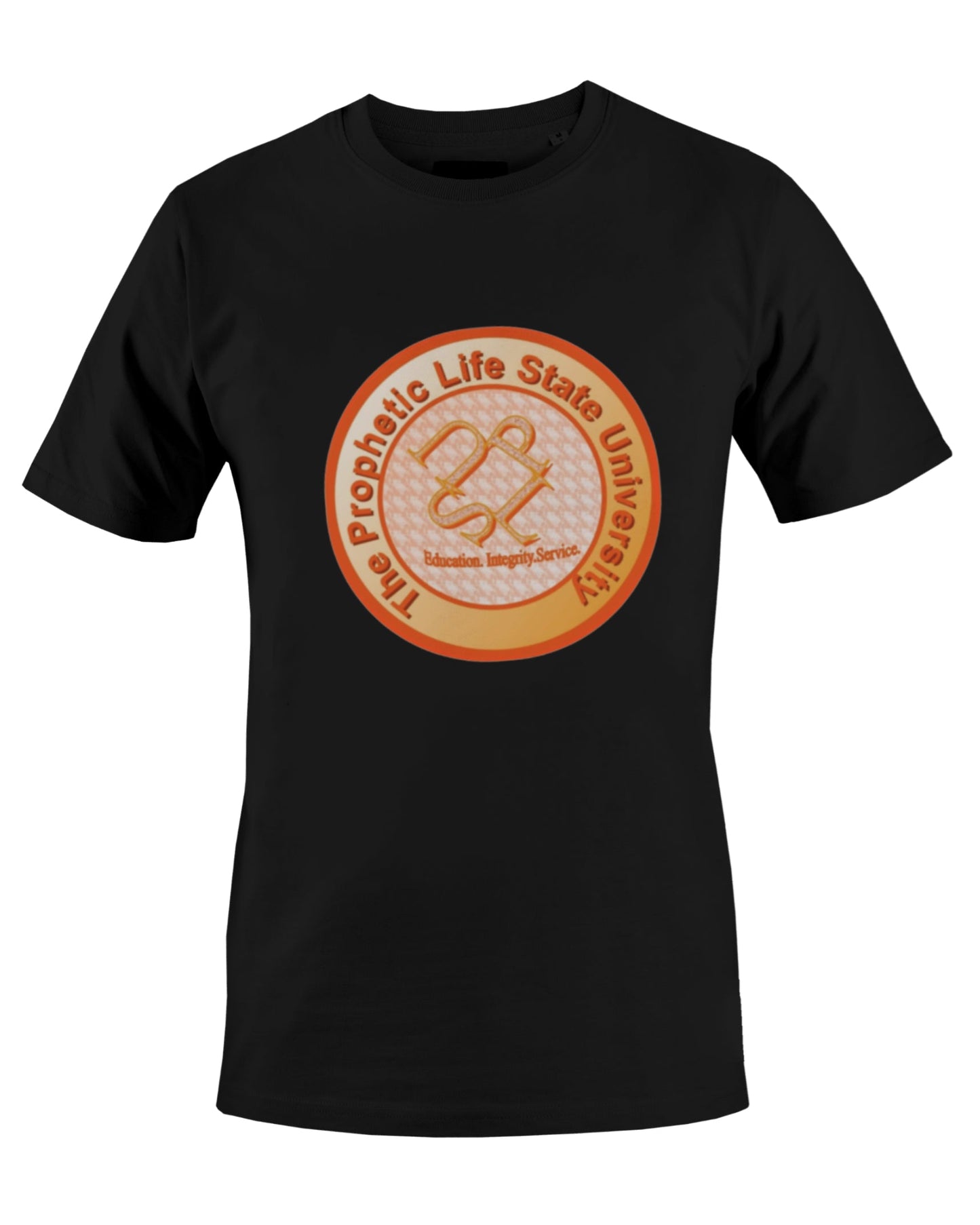 PROPHETIC LIFE STATE UNIVERSITY T-SHIRT (BLACK) - BMS MANGOES MARKETPLACE