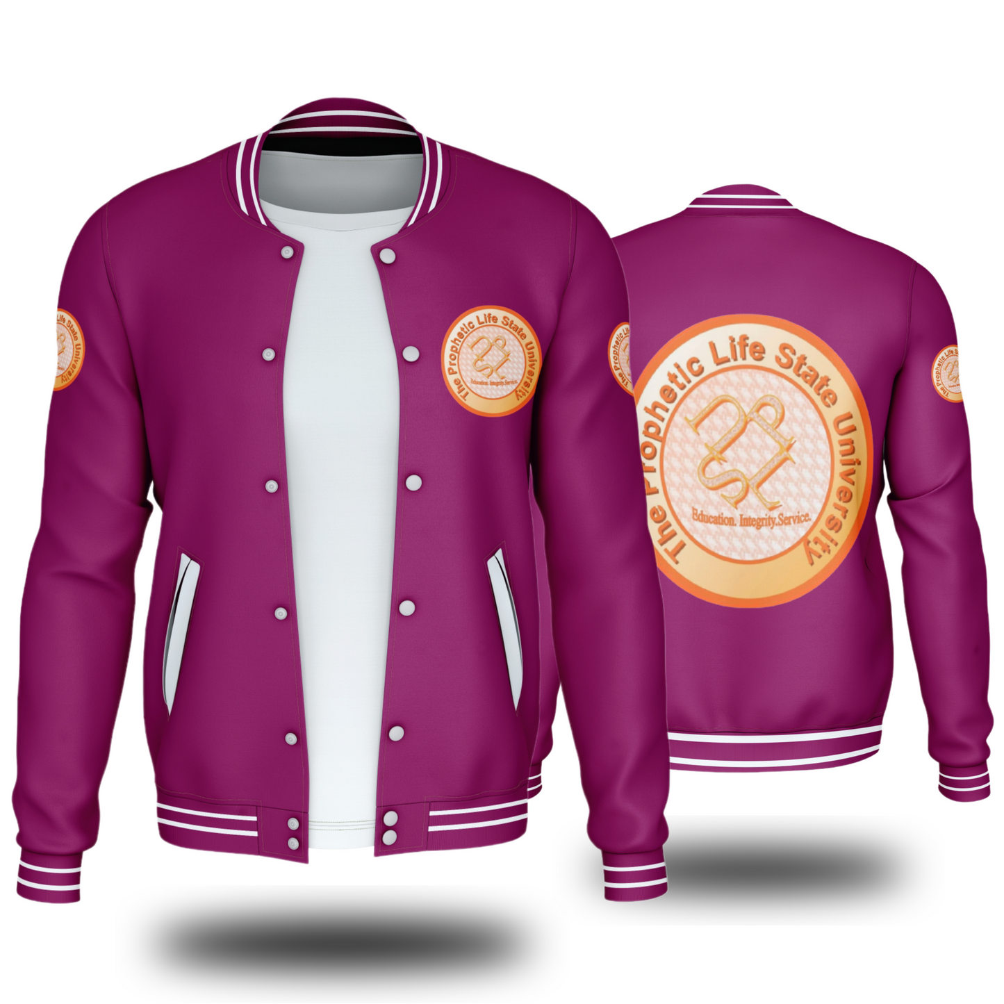 THE PROPHETIC LIFE STATE UNIVERSITY JACKET (BROWN) - BMS MANGOES MARKETPLACE