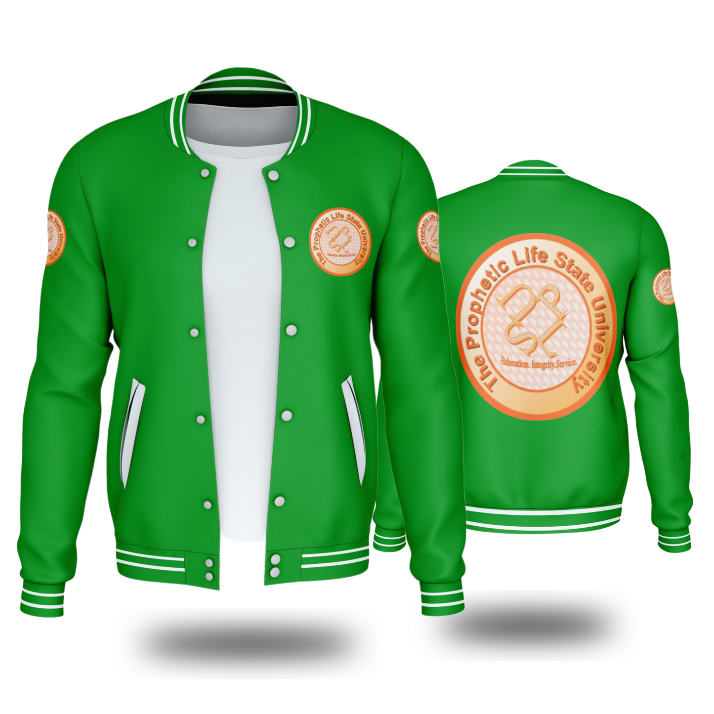 THE PROPHETIC LIFE STATE UNIVERSITY JACKET (GREEN) - BMS MANGOES MARKETPLACE