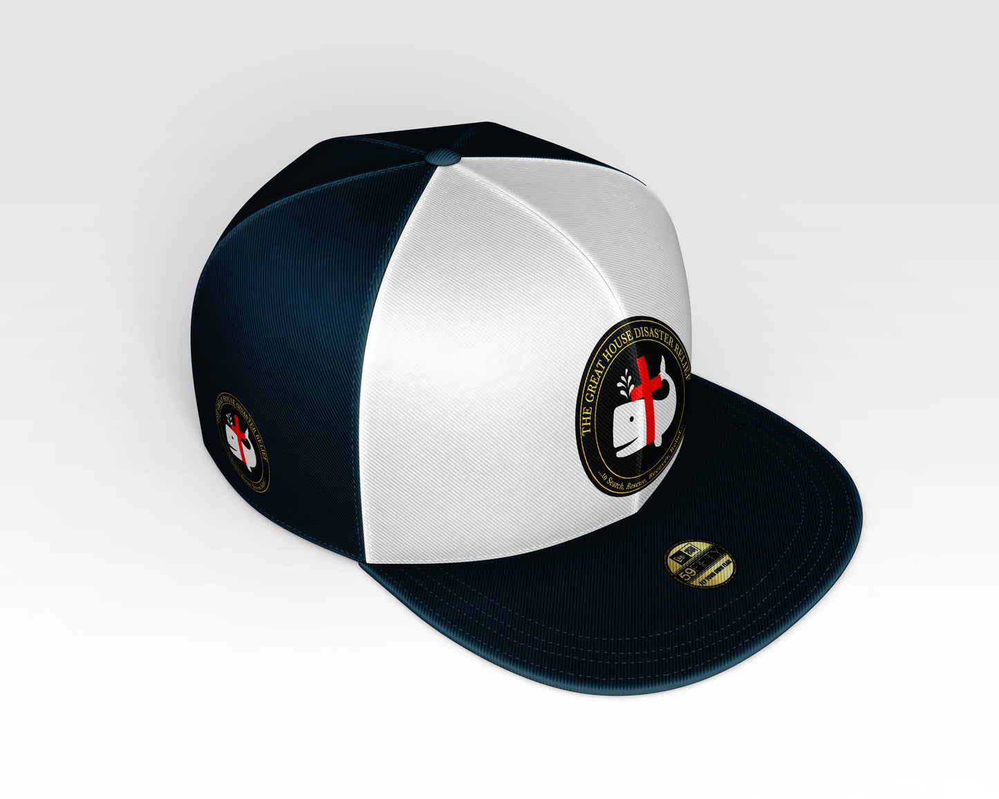 THE GREAT HOUSE DISASTER RELIEF CAP (NAVY BLUE) - BMS MANGOES MARKETPLACE