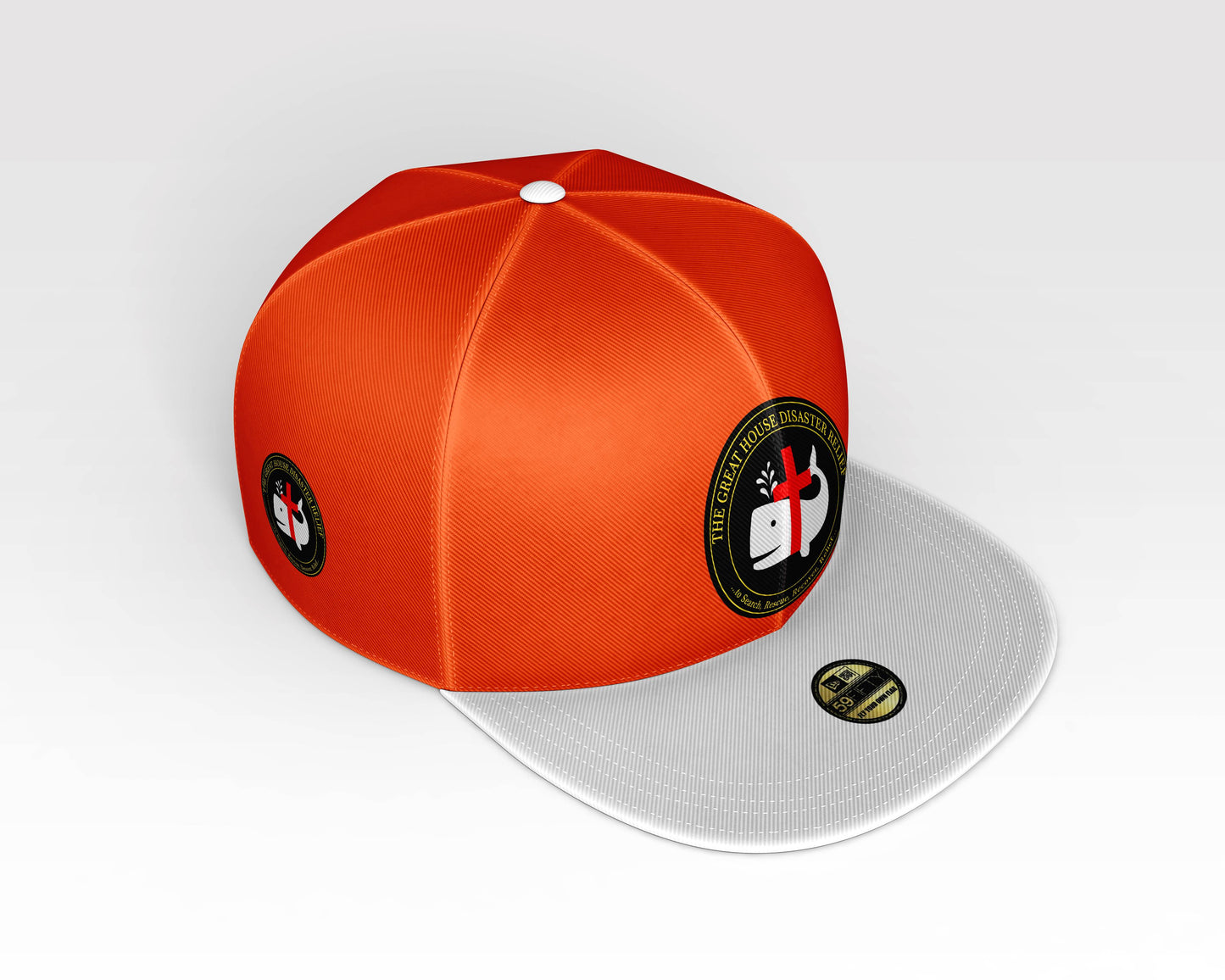 THE GREAT HOUSE DISASTER RELIEF CAP (ORANGE) - BMS MANGOES MARKETPLACE