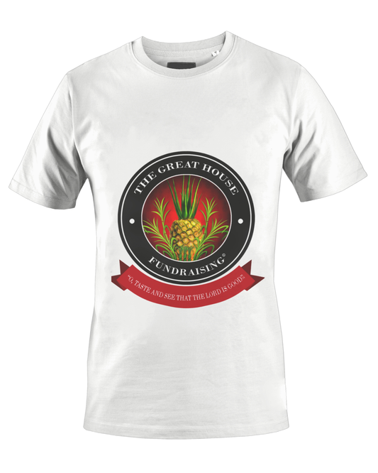 GREAT HOUSE FUND RAISING T-SHIRT (WHITE) - BMS MANGOES MARKETPLACE