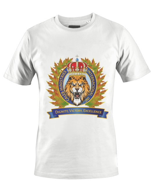 CALEB'S MINISTRIES INT'L INC T-SHIRT (WHITE) - BMS MANGOES MARKETPLACE