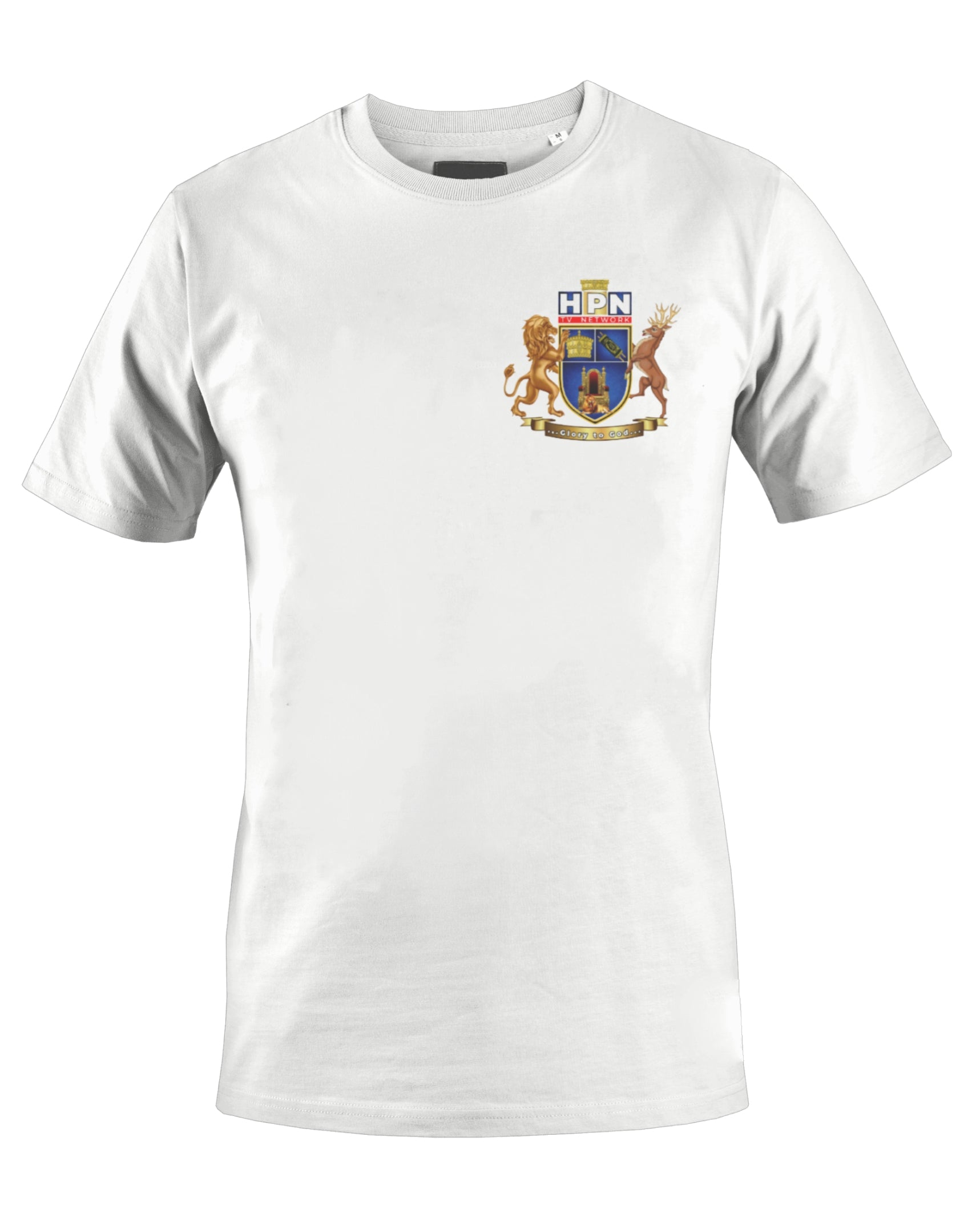 THE HPN TV NETWORK T-SHIRT (WHITE) - BMS MANGOES MARKETPLACE