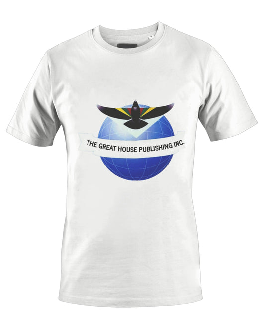 THE GREAT HOUSE PUBLISHING INC. T-SHIRT (WHITE) - BMS MANGOES MARKETPLACE