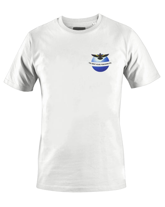 THE GREAT HOUSE PUBLISHING INC. T-SHIRT (WHITE) - BMS MANGOES MARKETPLACE