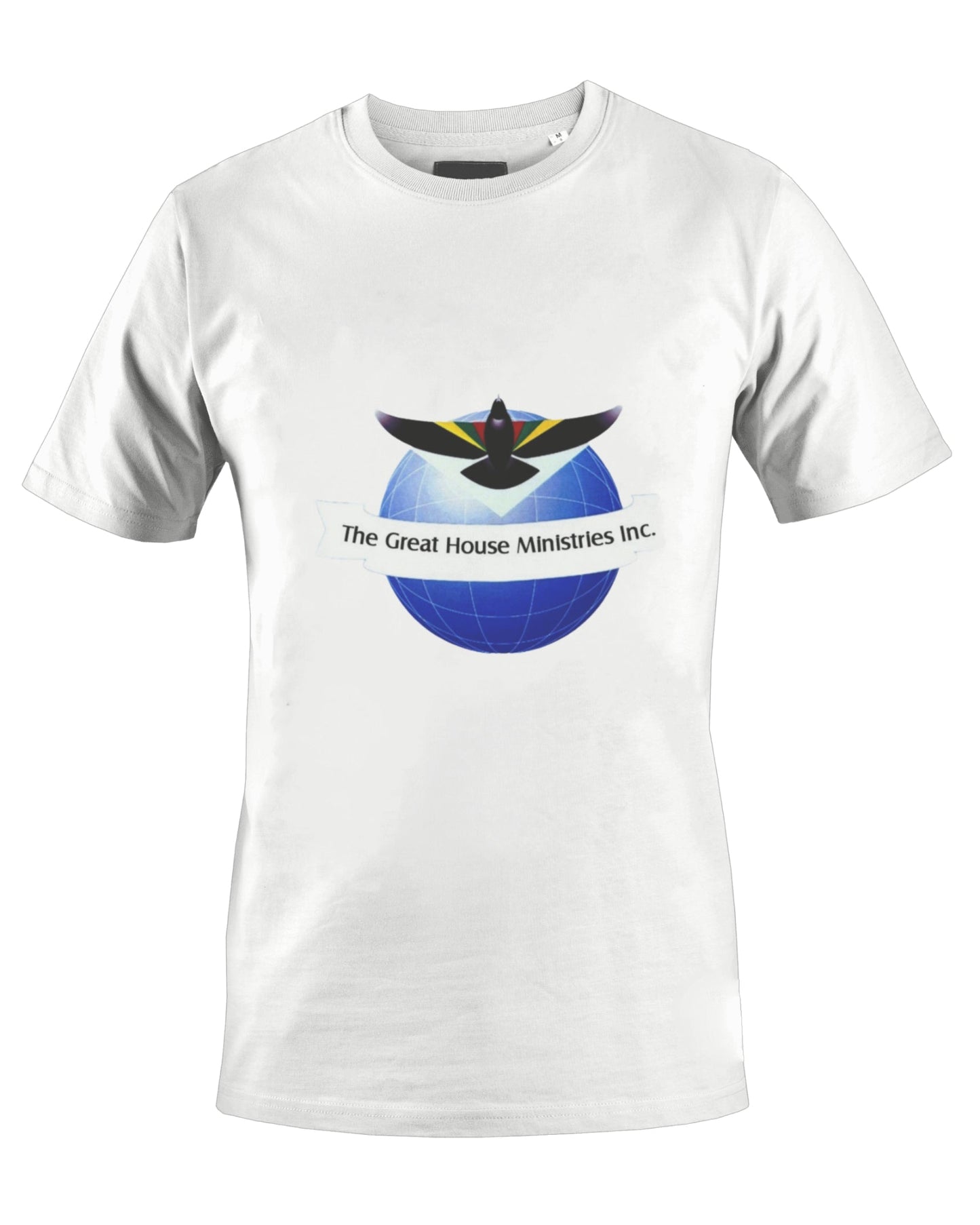 THE GREAT HOUSE MINISTRIES INC. T-SHIRT (WHITE) - BMS MANGOES MARKETPLACE