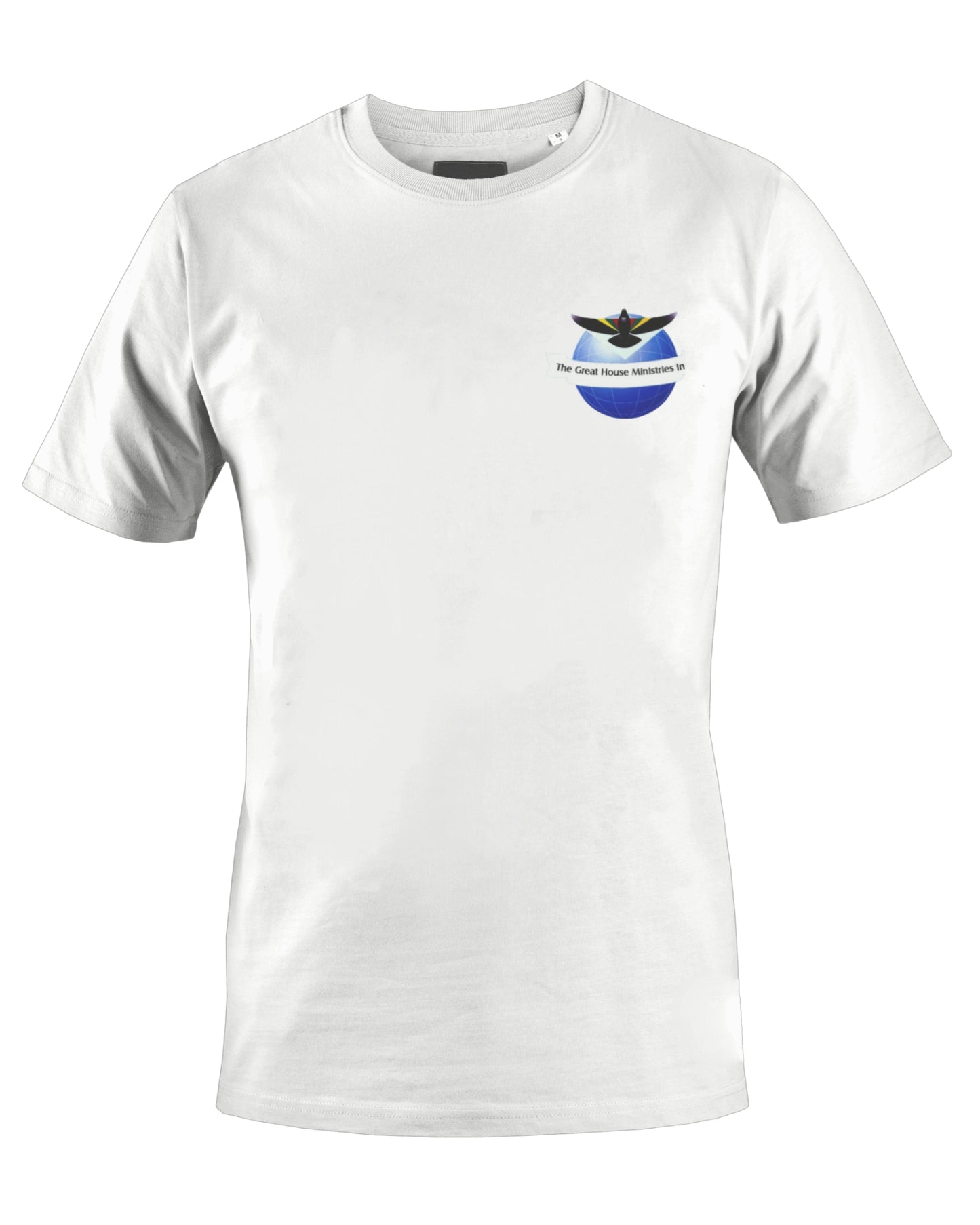 THE GREAT HOUSE MINISTRIES INC. T-SHIRT (WHITE) - BMS MANGOES MARKETPLACE