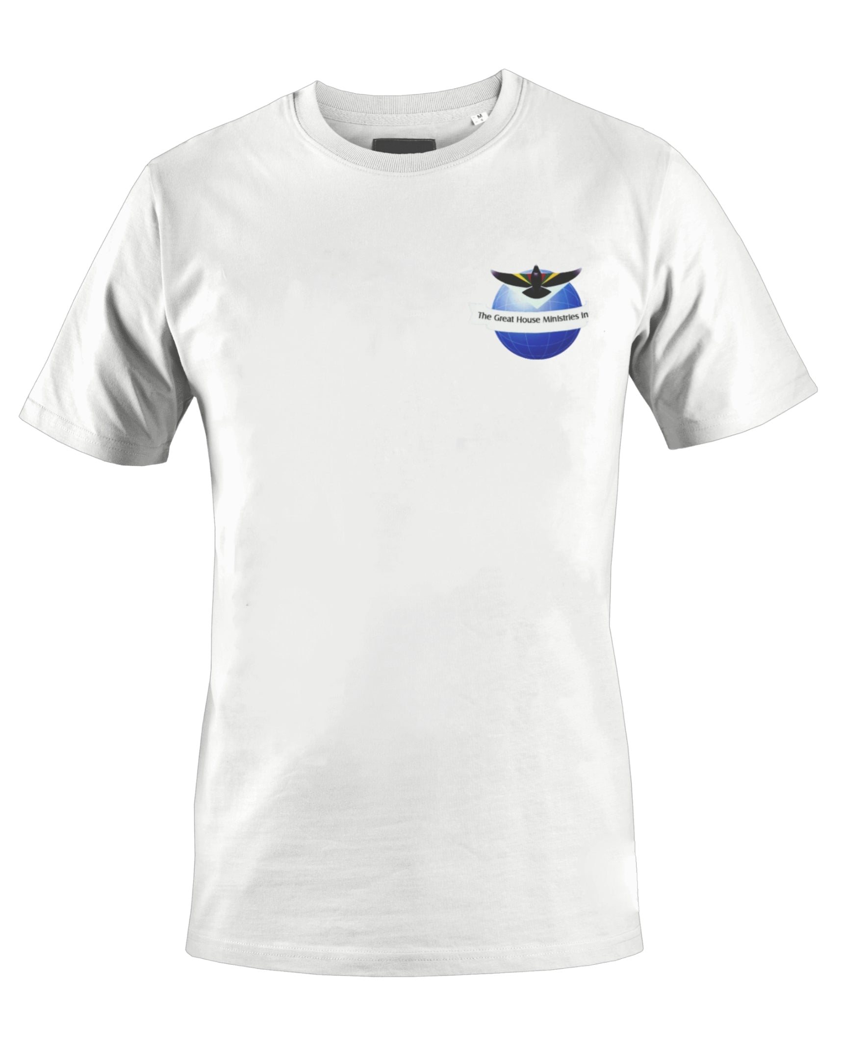 THE GREAT HOUSE MINISTRIES INC. T-SHIRT (WHITE) - BMS MANGOES MARKETPLACE