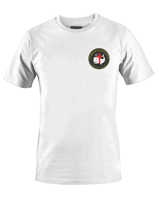 THE GREAT HOUSE DISASTER RELIEF T-SHIRT (WHITE) - BMS MANGOES MARKETPLACE