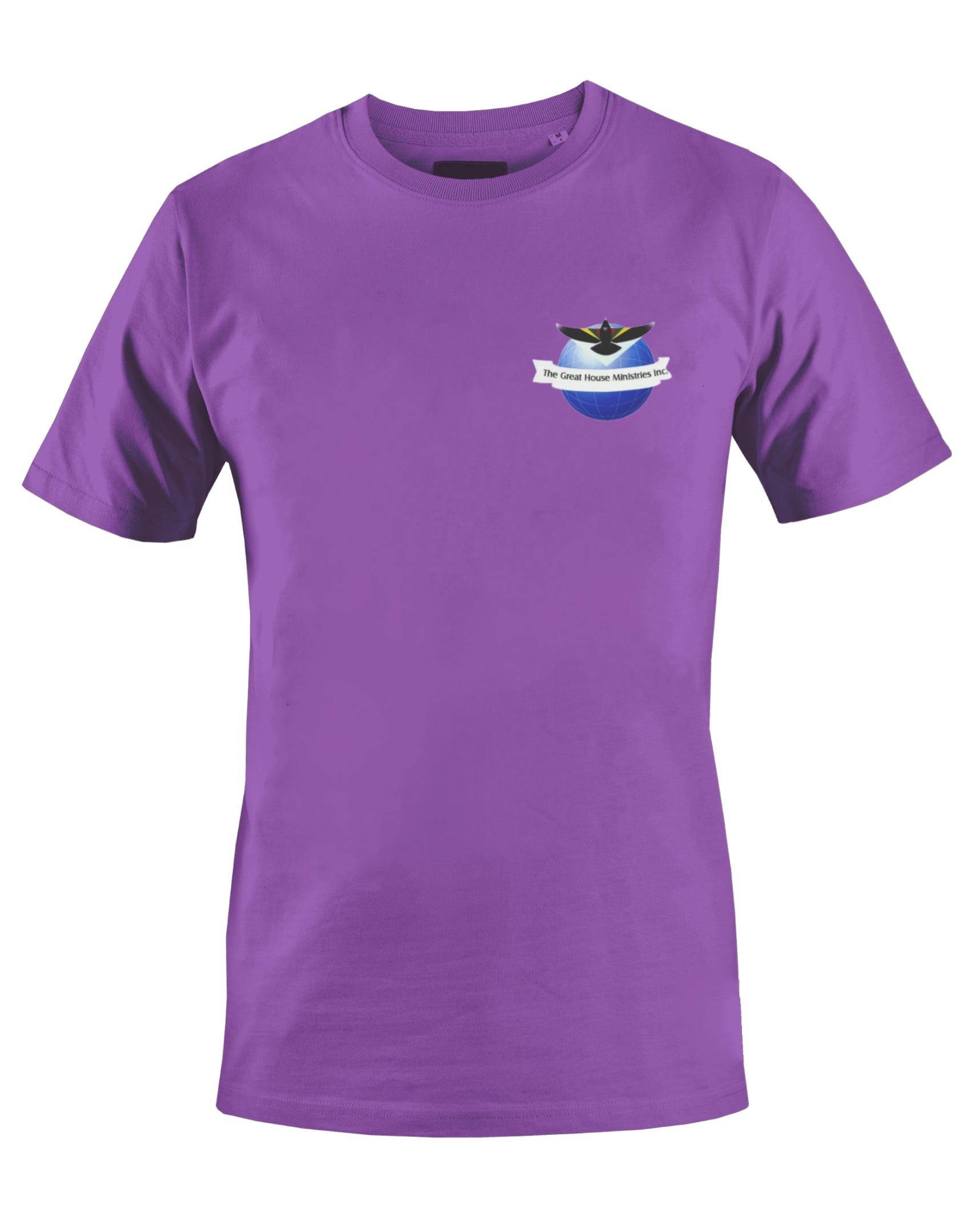 THE GREAT HOUSE MINISTRIES INC. T-SHIRT (PURPLE) - BMS MANGOES MARKETPLACE
