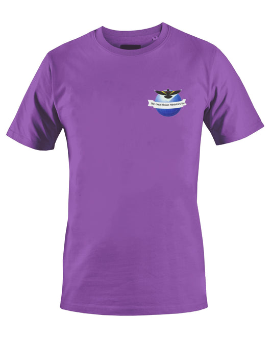 THE GREAT HOUSE MINISTRIES INC. T-SHIRT (PURPLE) - BMS MANGOES MARKETPLACE