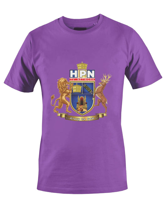 THE HPN TV NETWORK T-SHIRT (PURPLE) - BMS MANGOES MARKETPLACE