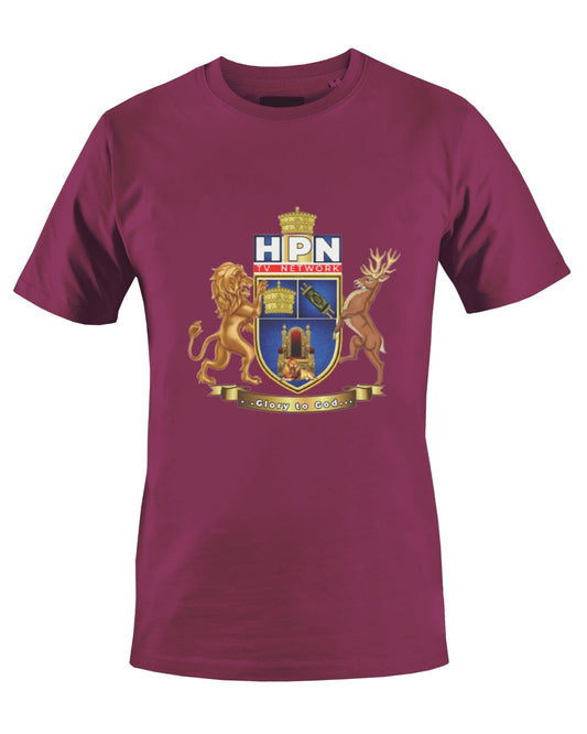 THE HPN TV NETWORK T-SHIRT (BROWN) - BMS MANGOES MARKETPLACE