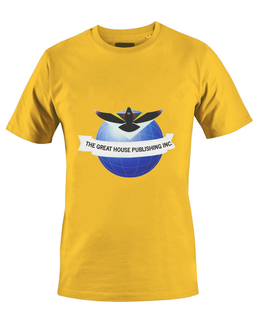 THE GREAT HOUSE PUBLISHING INC. T-SHIRT (YELLOW) - BMS MANGOES MARKETPLACE