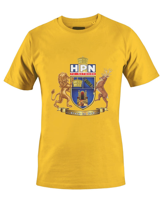 THE HPN TV NETWORK T-SHIRT (YELLOW) - BMS MANGOES MARKETPLACE
