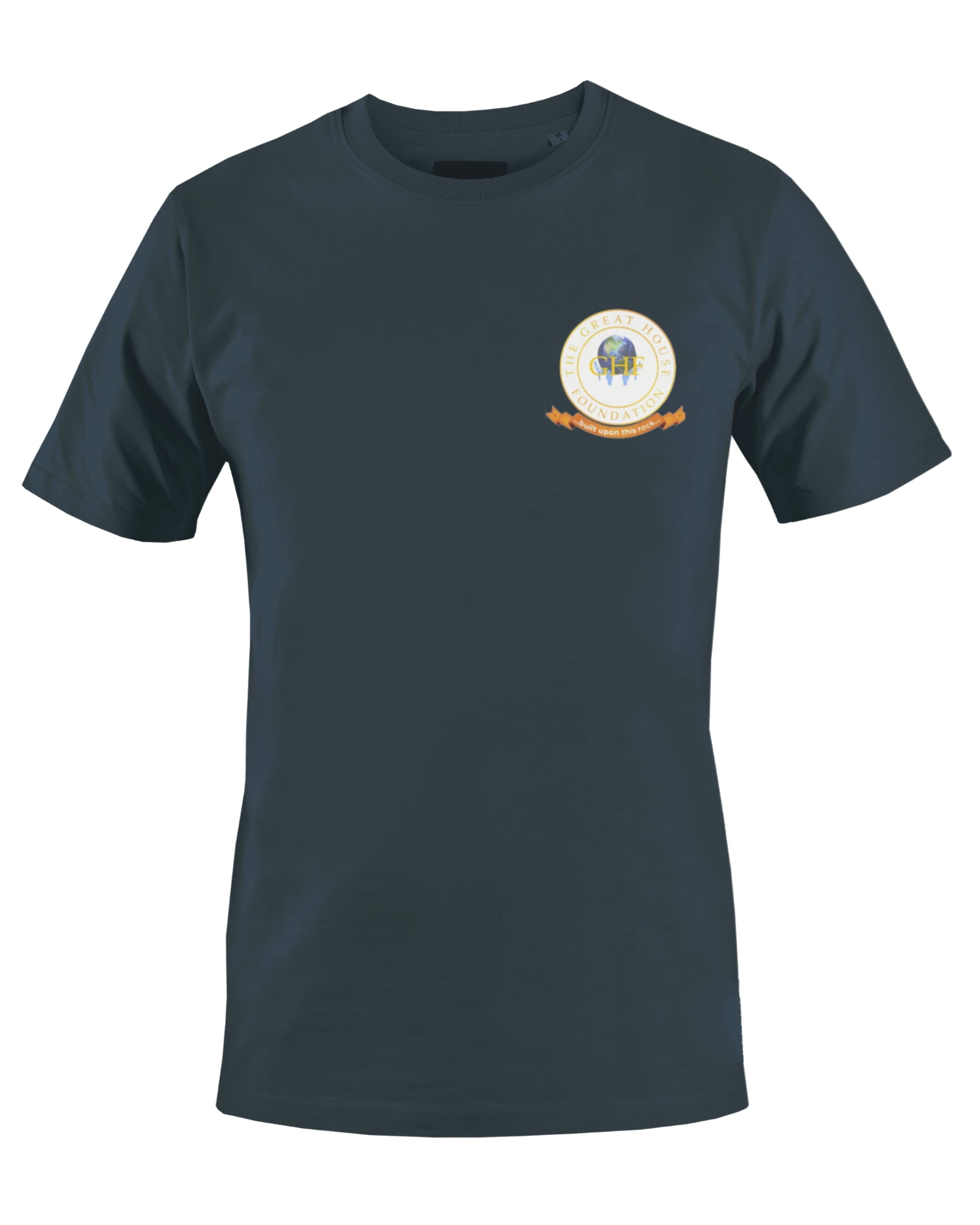 THE GREAT HOUSE FOUNDATION T-SHIRT (NAVY BLUE) - BMS MANGOES MARKETPLACE