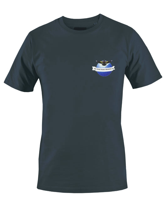 THE GREAT HOUSE MINISTRIES INC. T-SHIRT (NAVY BLUE) - BMS MANGOES MARKETPLACE