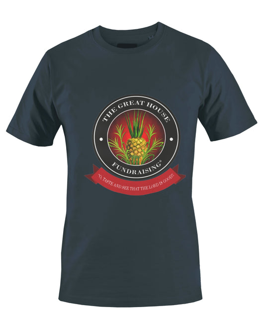 GREAT HOUSE FUND RAISING T-SHIRT (NAVY BLUE) - BMS MANGOES MARKETPLACE