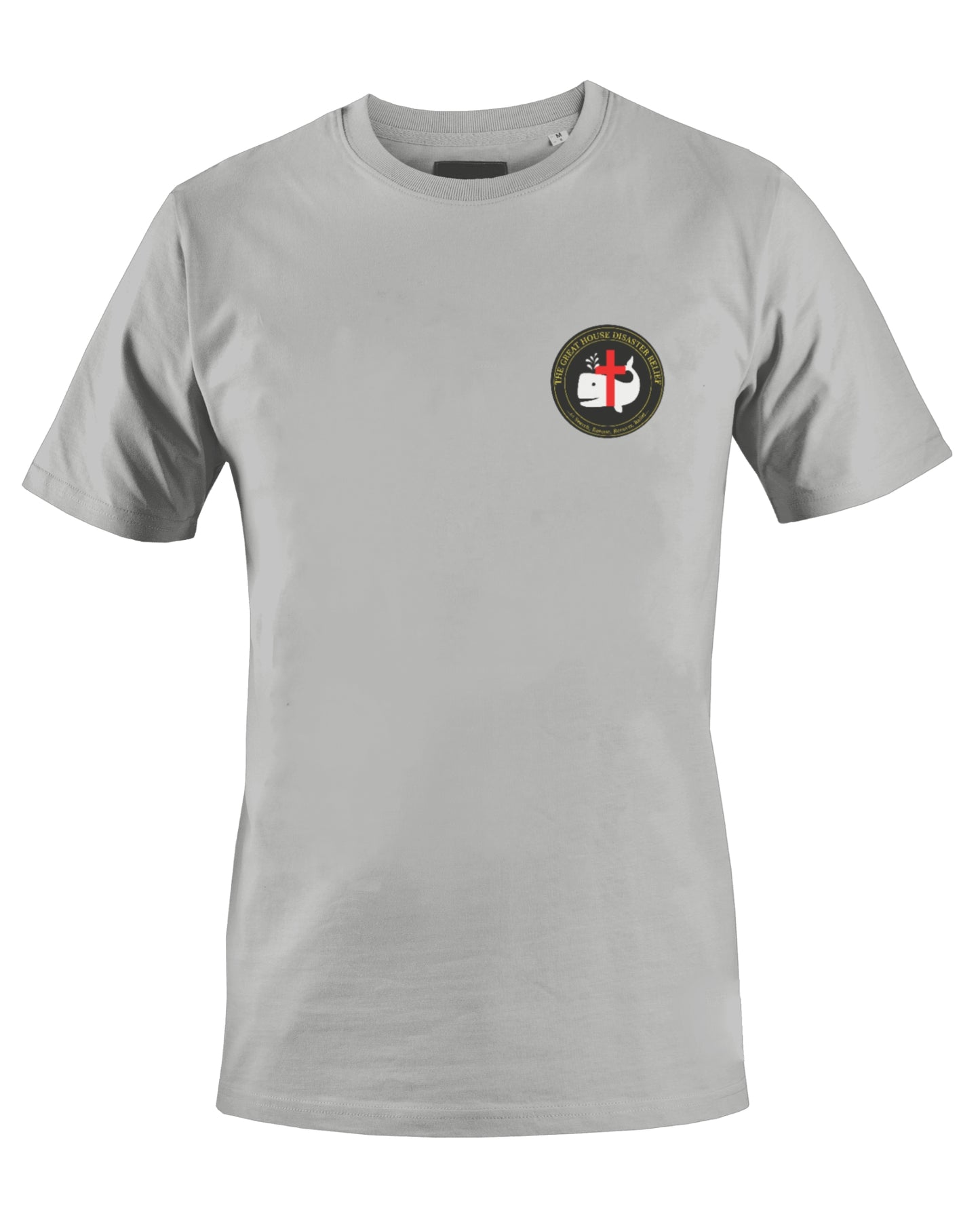 THE GREAT HOUSE DISASTER RELIEF T-SHIRT (ASH) - BMS MANGOES MARKETPLACE
