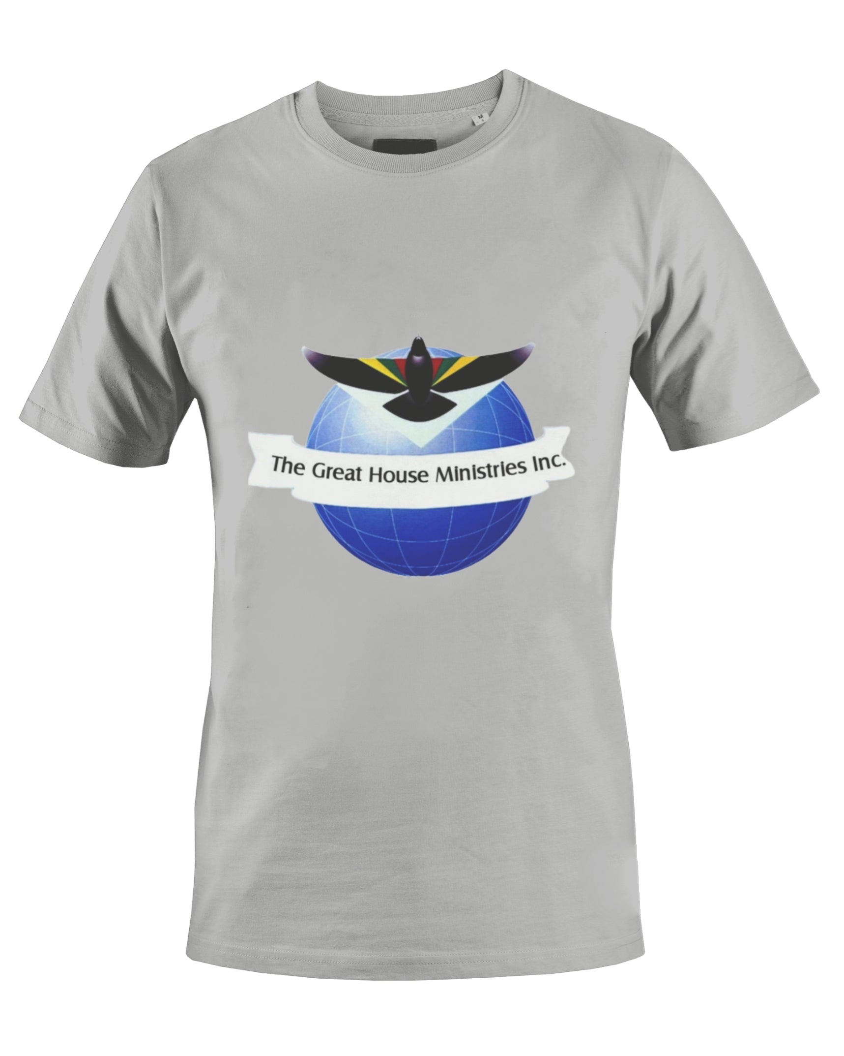 THE GREAT HOUSE MINISTRIES INC. T-SHIRT (ASH) - BMS MANGOES MARKETPLACE