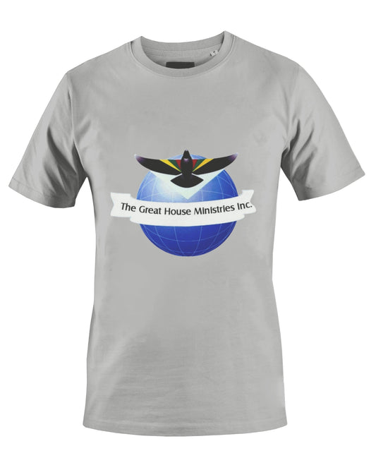 THE GREAT HOUSE MINISTRIES INC. T-SHIRT (ASH) - BMS MANGOES MARKETPLACE