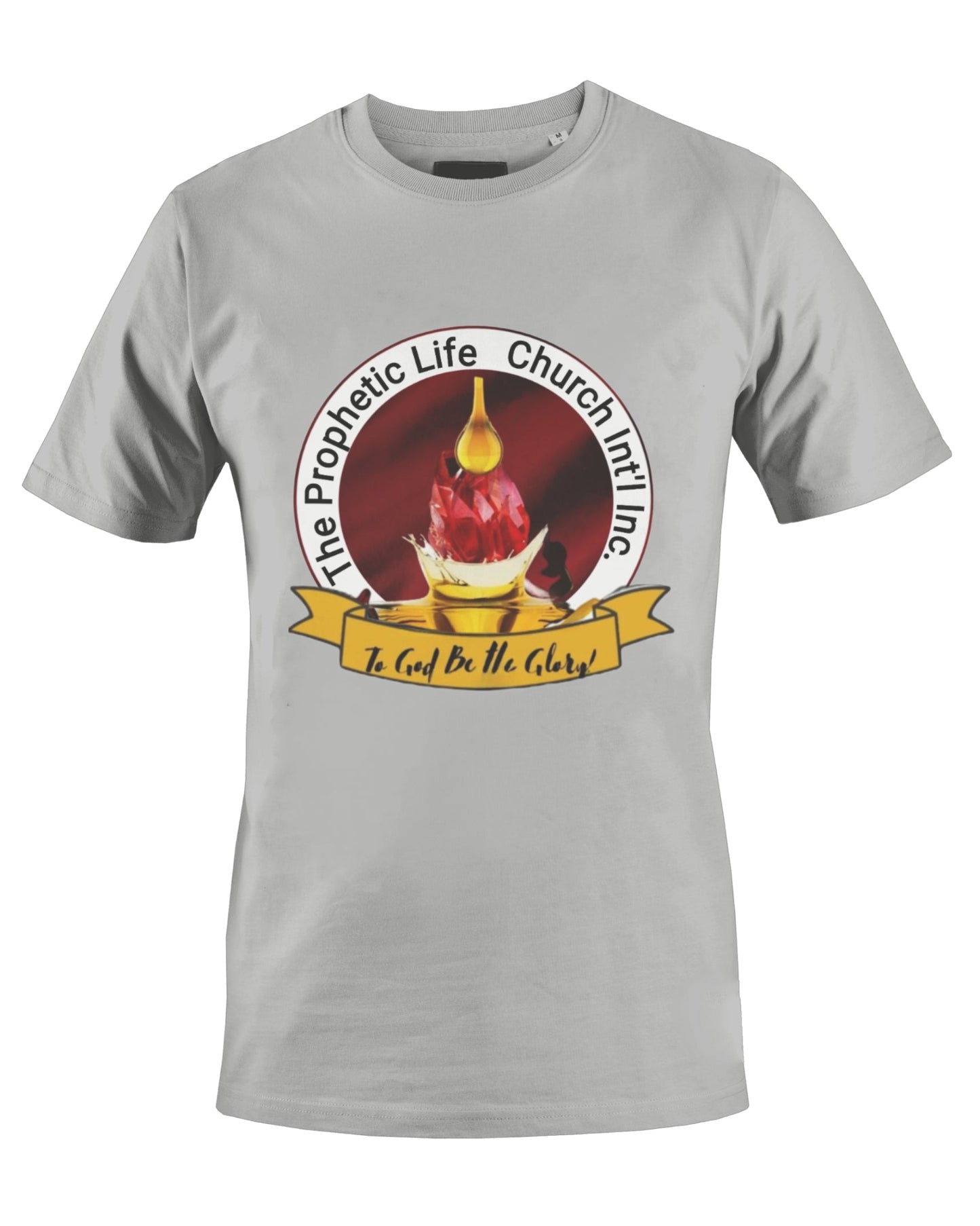 THE PROPHETIC LIFE CHURCH INT'L T-SHIRT (ASH) - BMS MANGOES MARKETPLACE