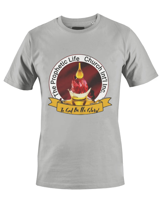 THE PROPHETIC LIFE CHURCH INT'L T-SHIRT (ASH) - BMS MANGOES MARKETPLACE