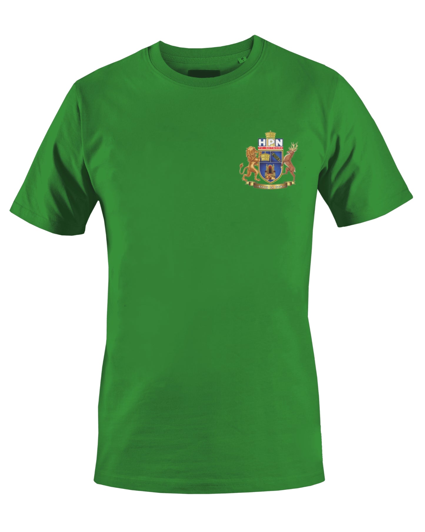 THE HPN TV NETWORK T-SHIRT (GREEN) - BMS MANGOES MARKETPLACE