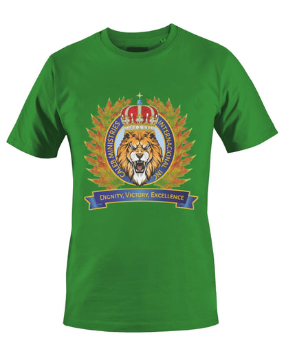 CALEB'S MINISTRIES INT'L INC T-SHIRT (GREEN) - BMS MANGOES MARKETPLACE