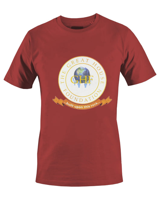 THE GREAT HOUSE FOUNDATION T-SHIRT (ROUGE) - BMS MANGOES MARKETPLACE