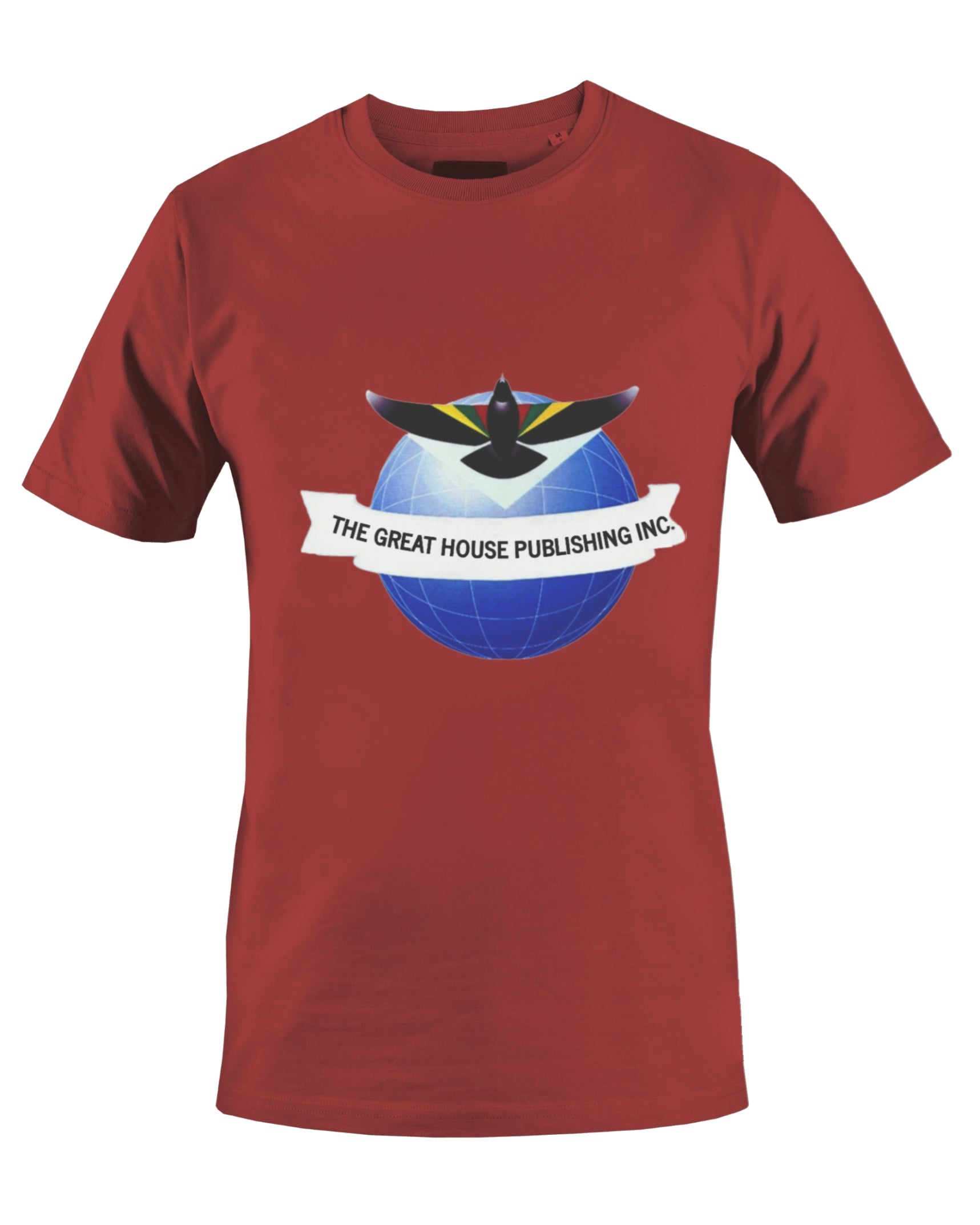 THE GREAT HOUSE PUBLISHING INC. T-SHIRT (ROUGE) - BMS MANGOES MARKETPLACE