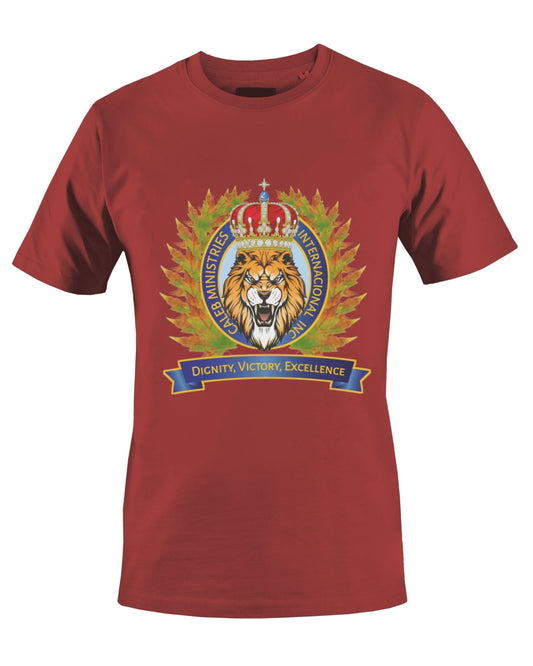 CALEB'S MINISTRIES INT'L INC T-SHIRT (ROUGE) - BMS MANGOES MARKETPLACE
