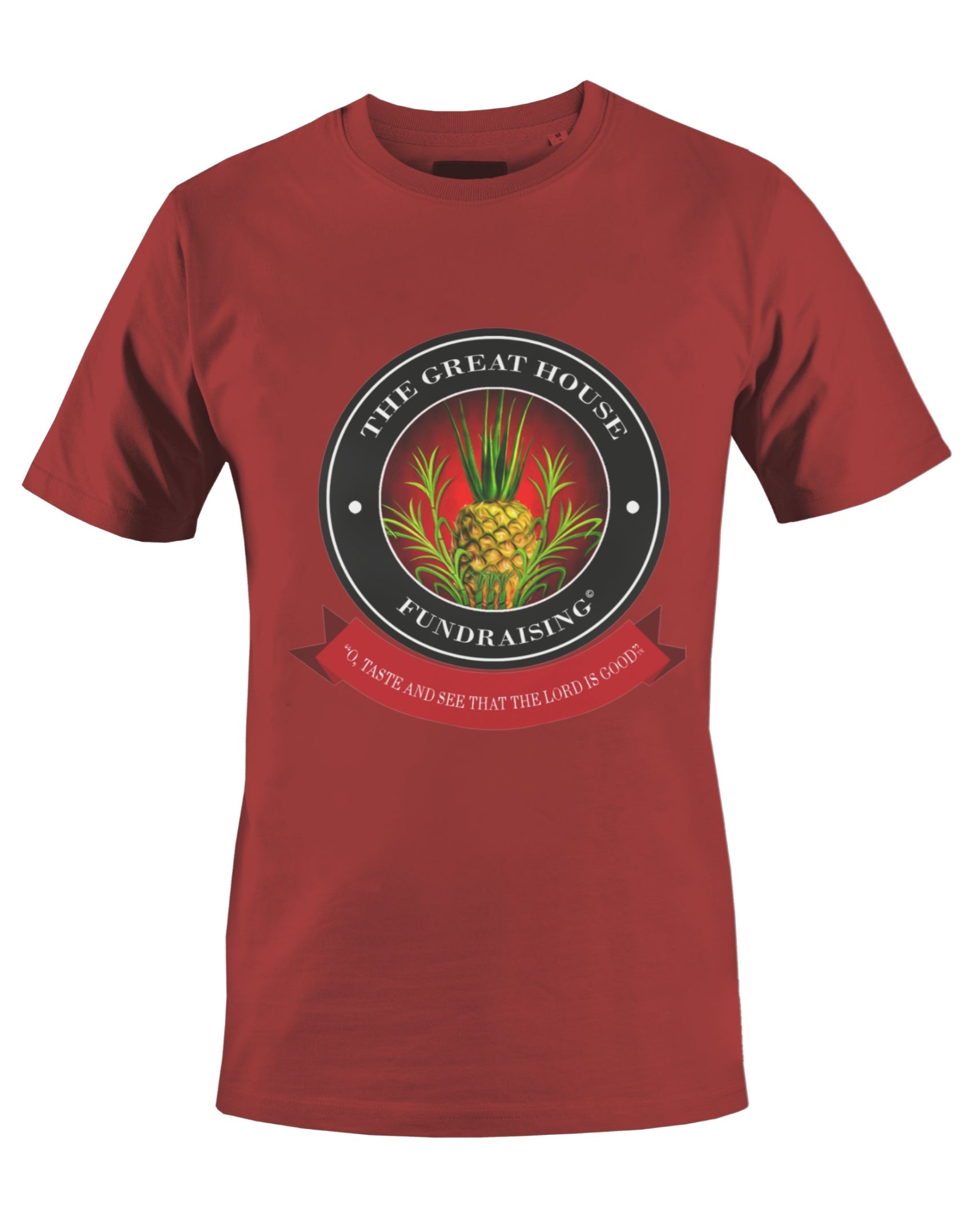 GREAT HOUSE FUND RAISING T-SHIRT (ROUGE) - BMS MANGOES MARKETPLACE