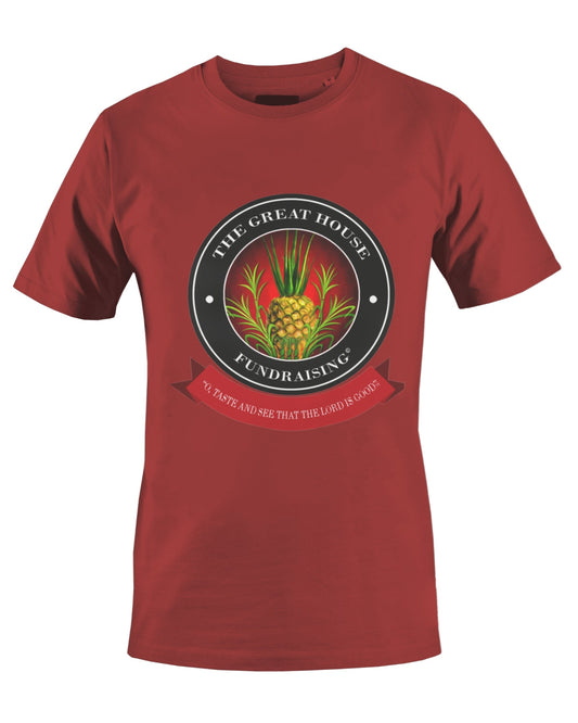 GREAT HOUSE FUND RAISING T-SHIRT (ROUGE) - BMS MANGOES MARKETPLACE