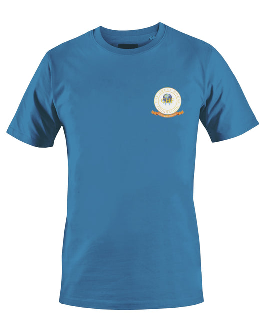 THE GREAT HOUSE FOUNDATION T-SHIRT (BLUE) - BMS MANGOES MARKETPLACE