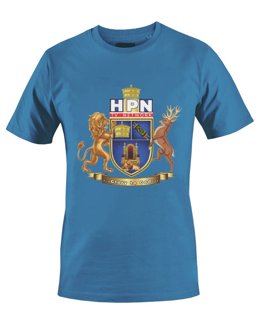 THE HPN TV NETWORK T-SHIRT (BLUE) - BMS MANGOES MARKETPLACE