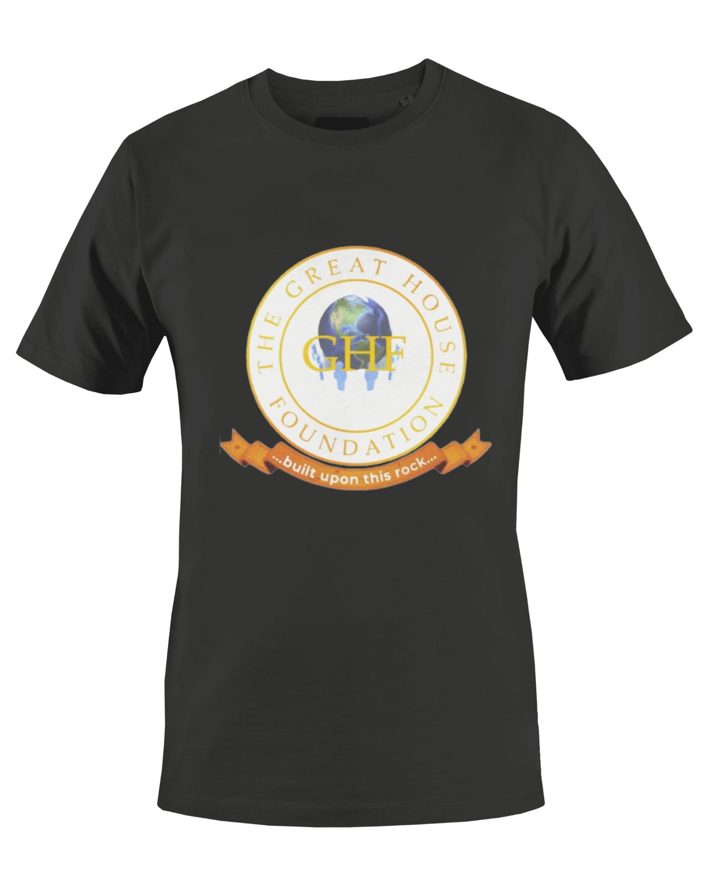 THE GREAT HOUSE FOUNDATION T-SHIRT (BLACK) - BMS MANGOES MARKETPLACE